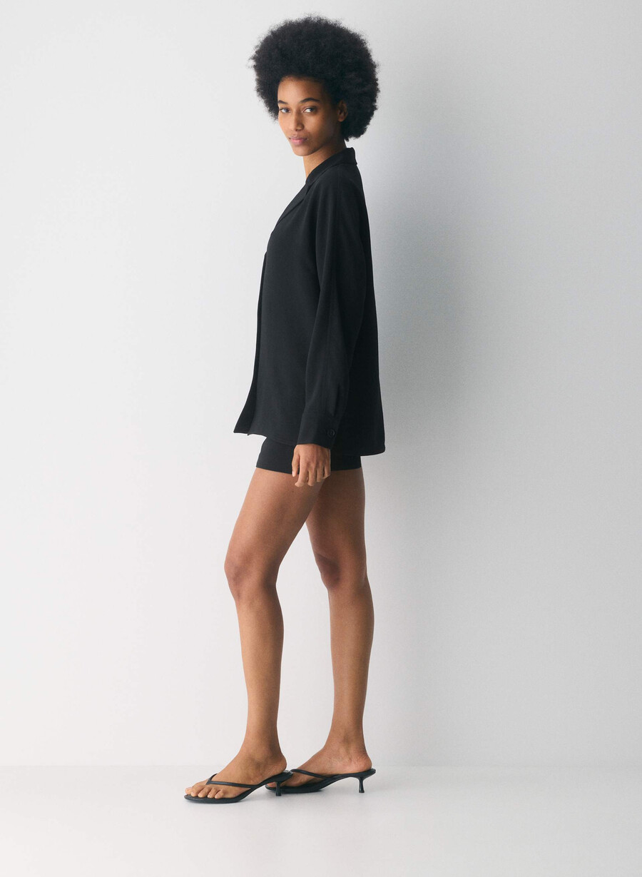 freeform hemd - crepette schwarz