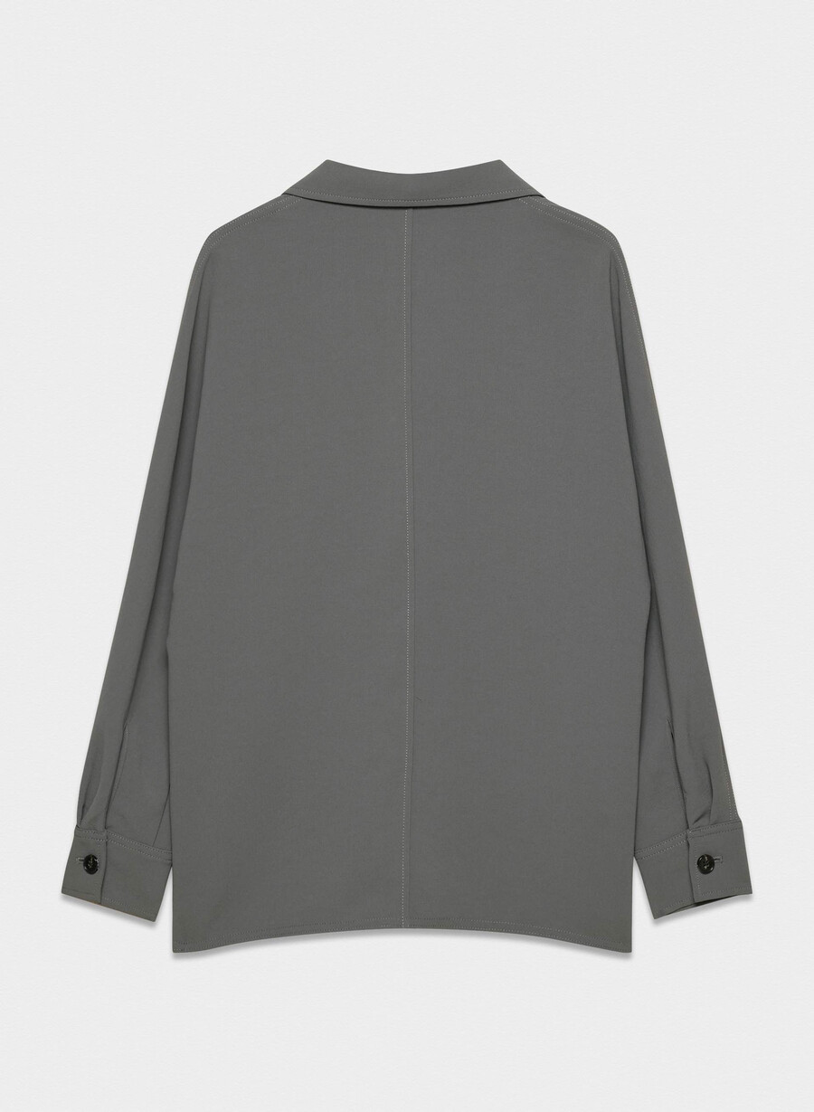 freeform hemd - crepette kohlegrau
