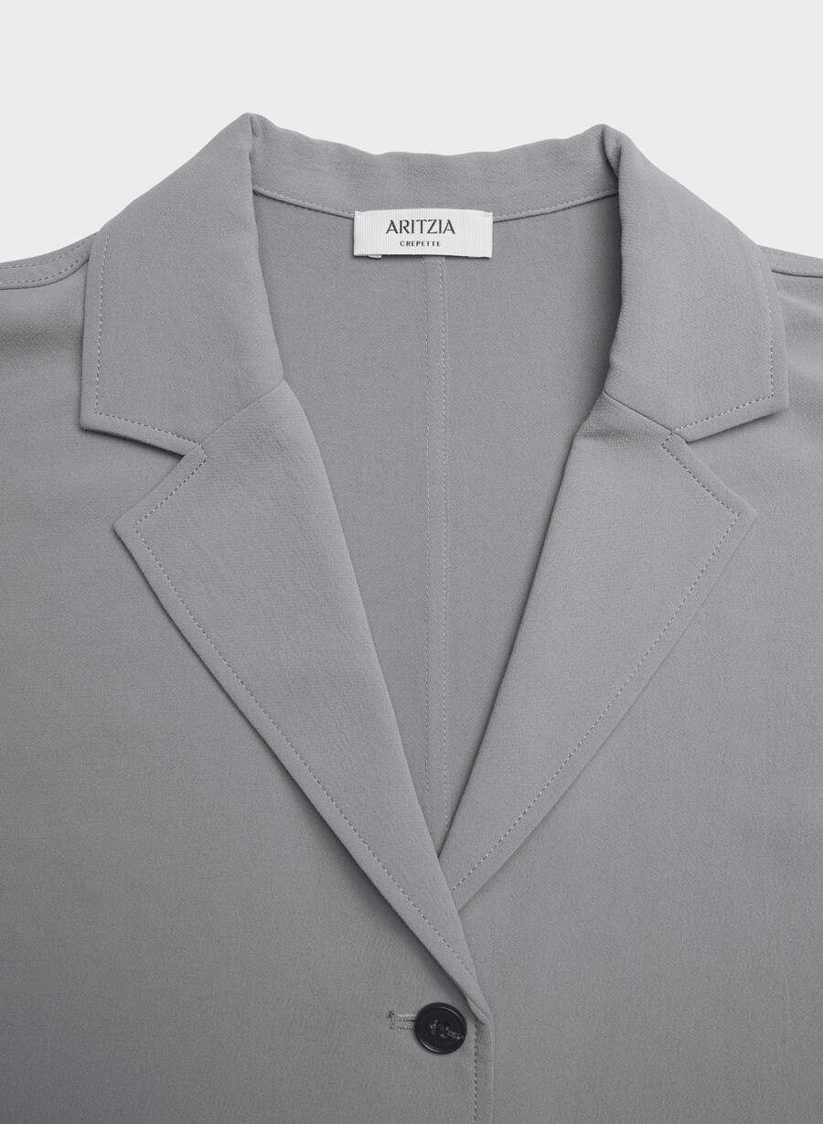 freeform hemd - crepette riverstone grau