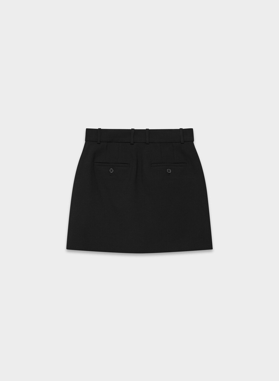 chisel skirt - reessential black