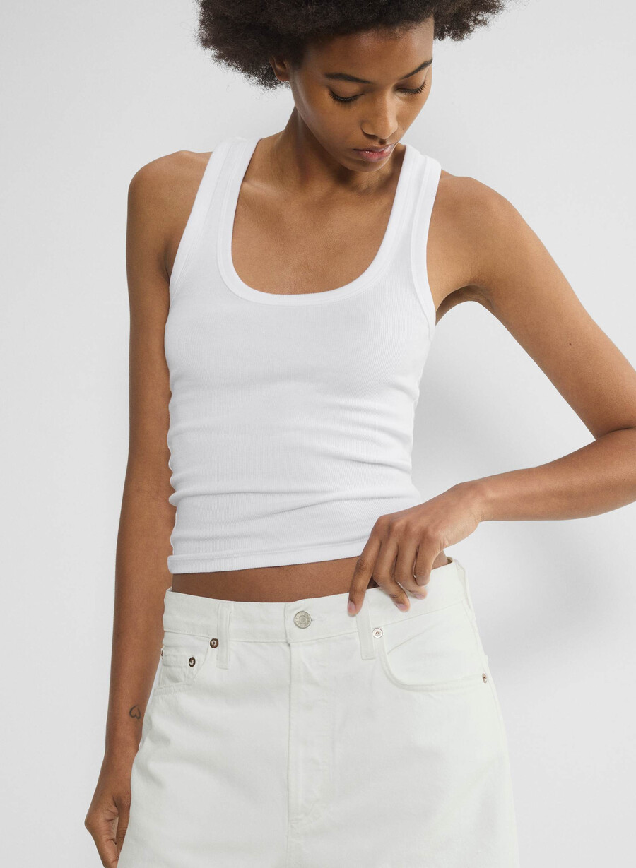 agolde low-slung baggy jeans milkshake