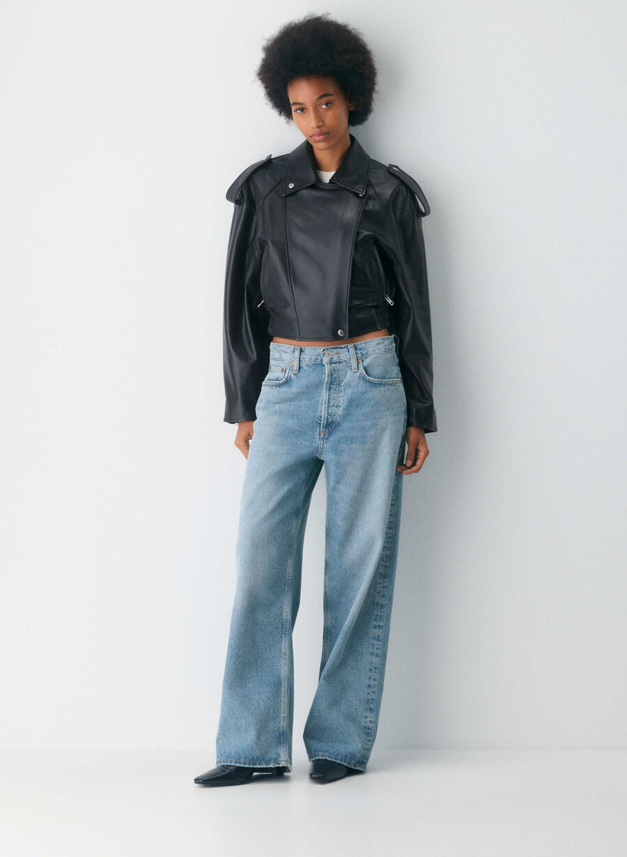 agolde low-slung baggy jeans libertine