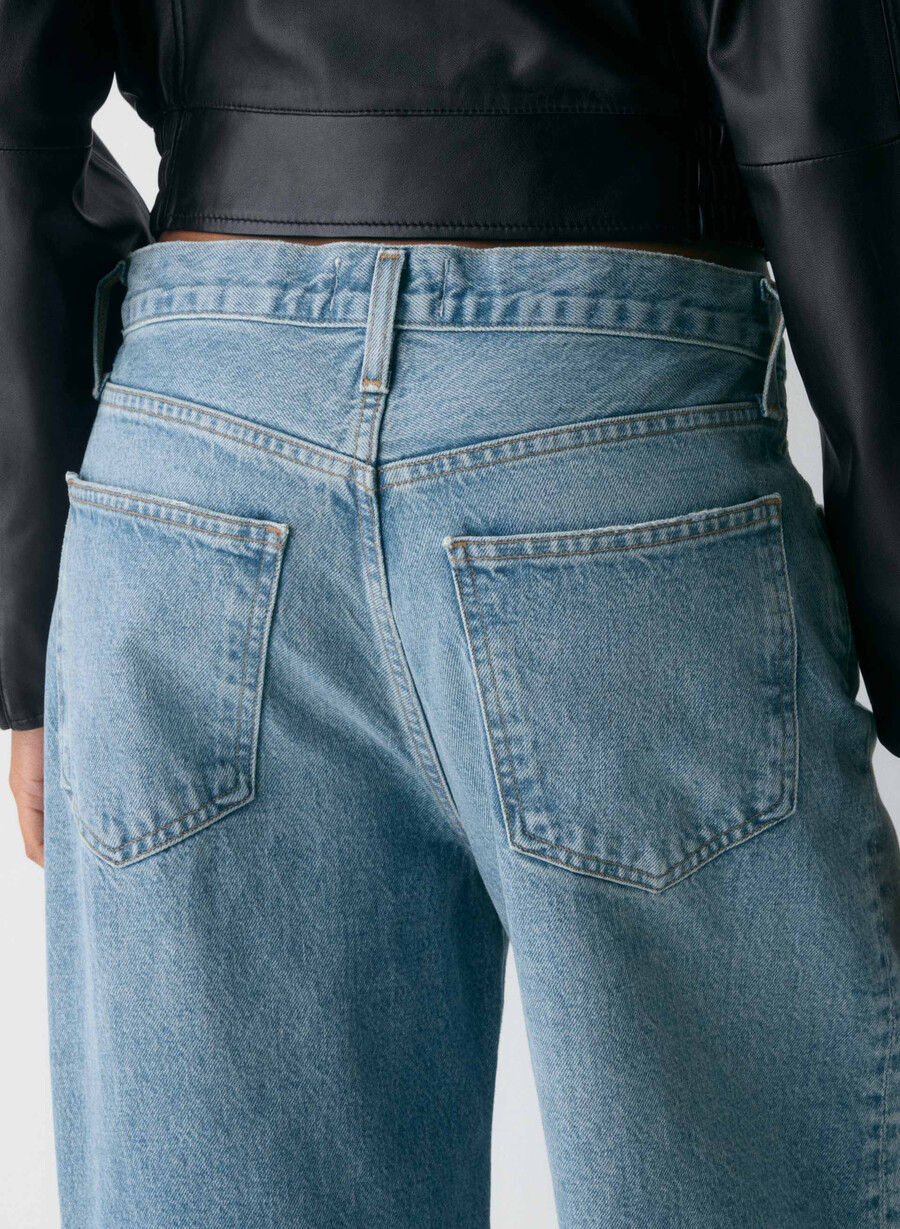 agolde low-slung baggy jeans libertine