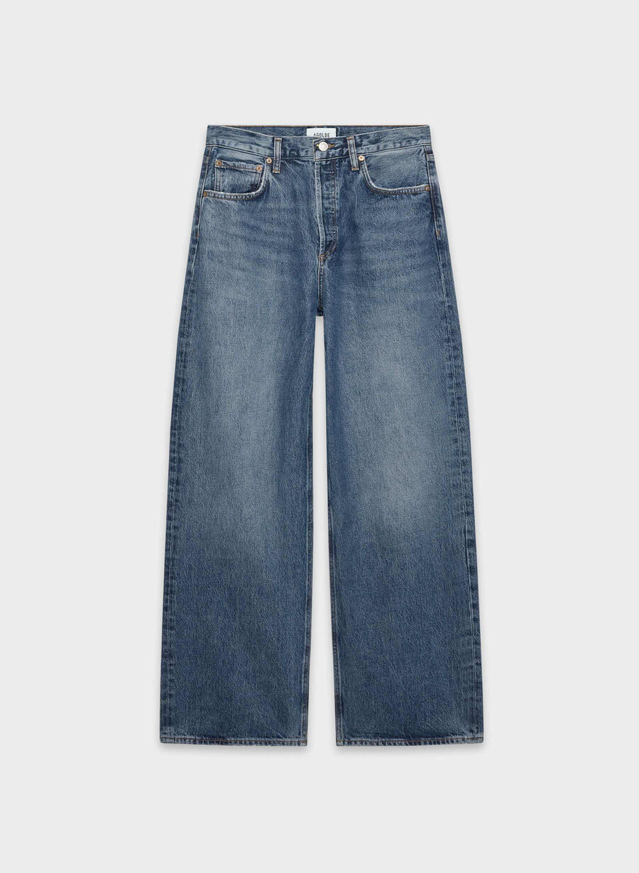 agolde low-slung baggy jeans essence