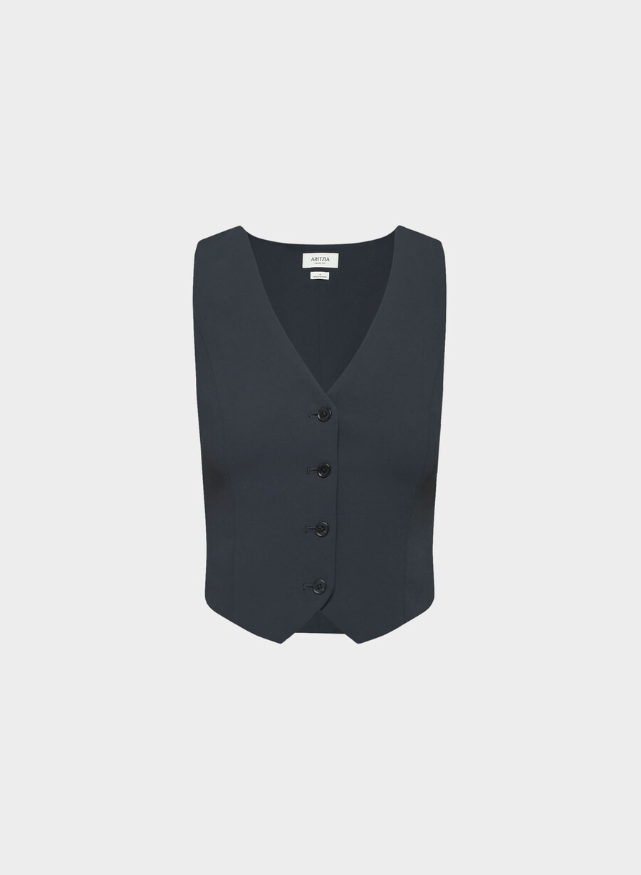 pacino weste - crepette dark night navy