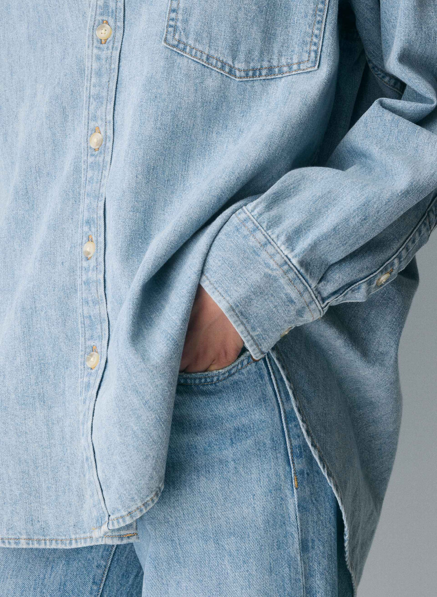 denim forum das bequeme jeanshemd aus den 80ern 7 yrs pctr ths bleu