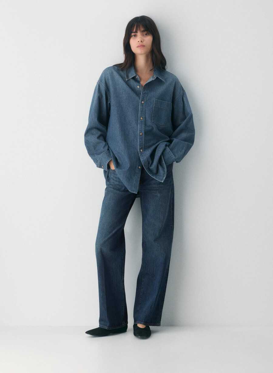 denim forum das bequeme jeanshemd aus den 80ern be about dark blue