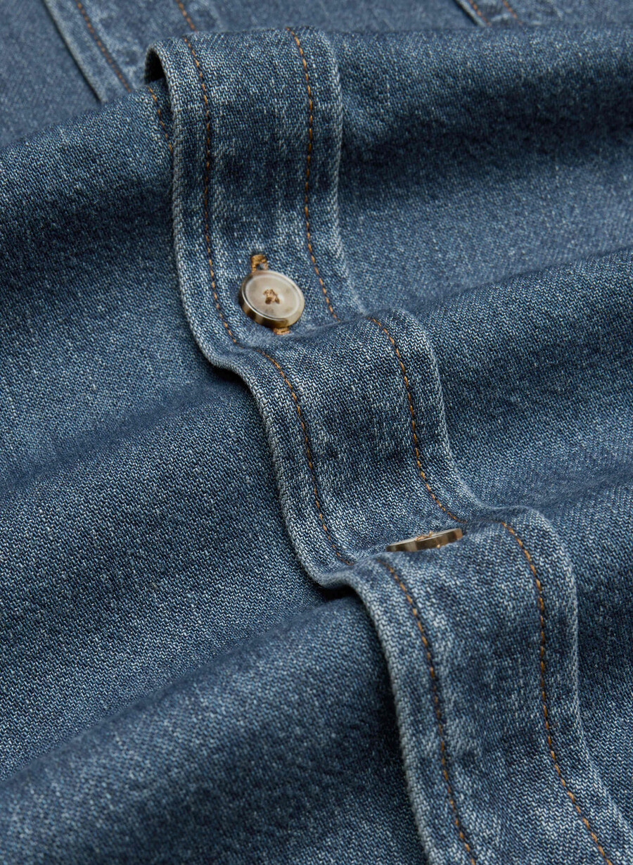 denim forum das bequeme jeanshemd aus den 80ern be about dark blue