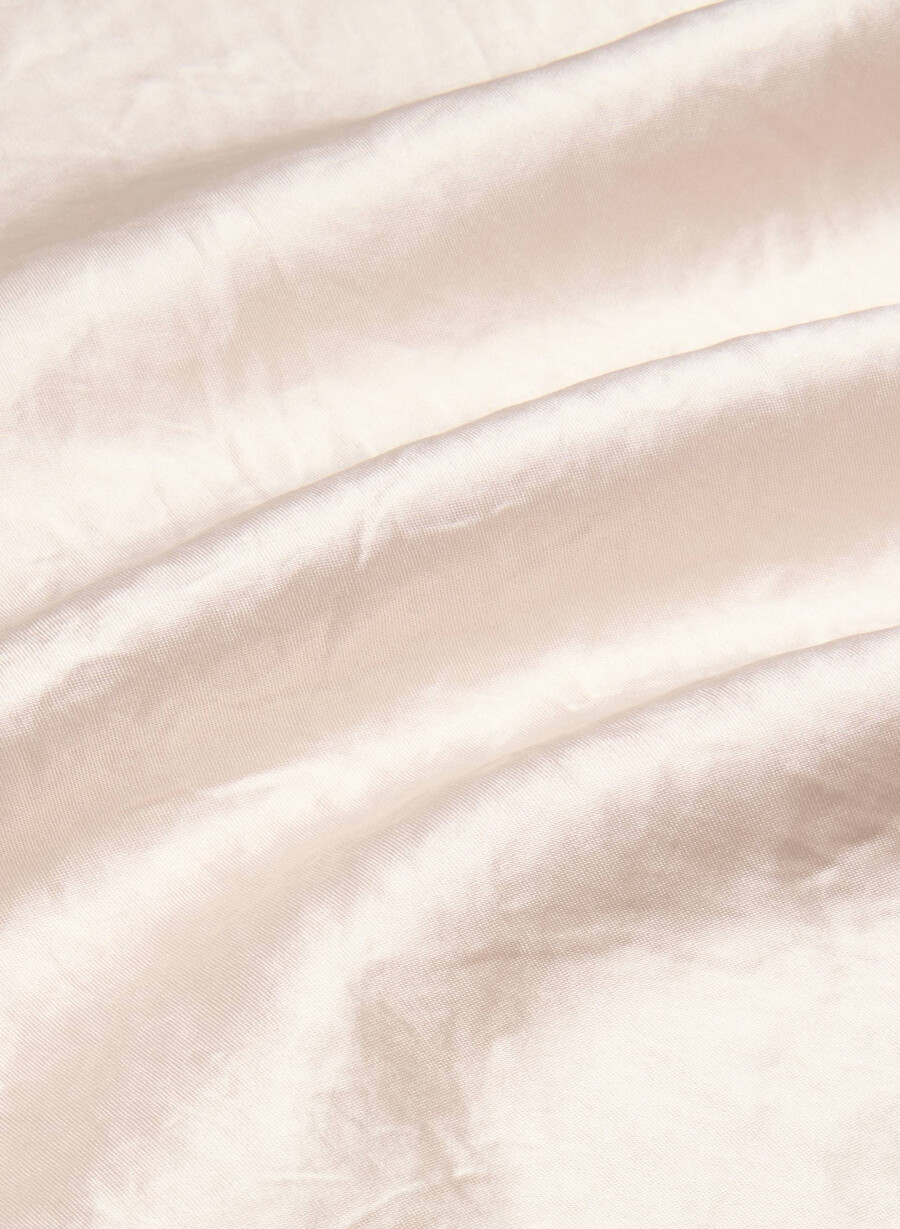 satin-midirock hautfarben