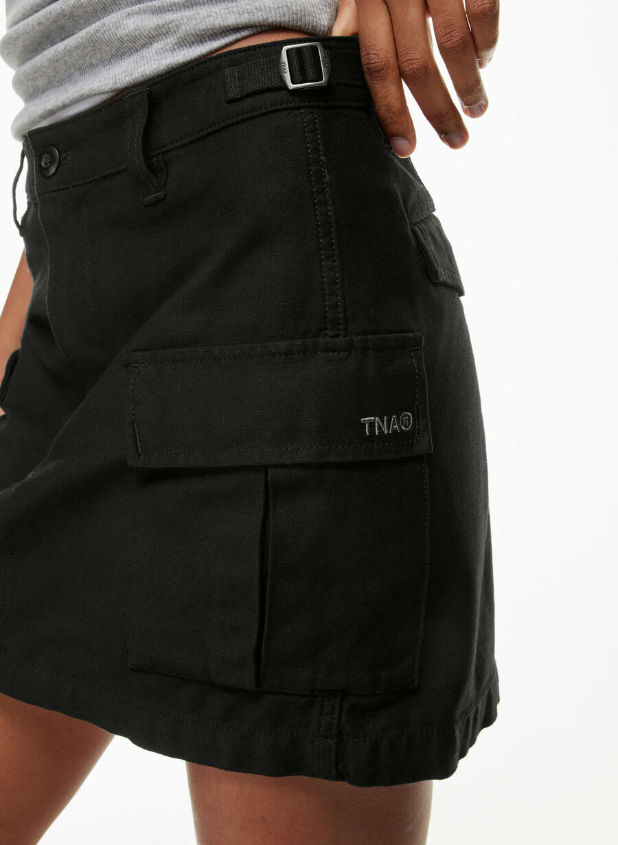supply cargo micro skirt gd black