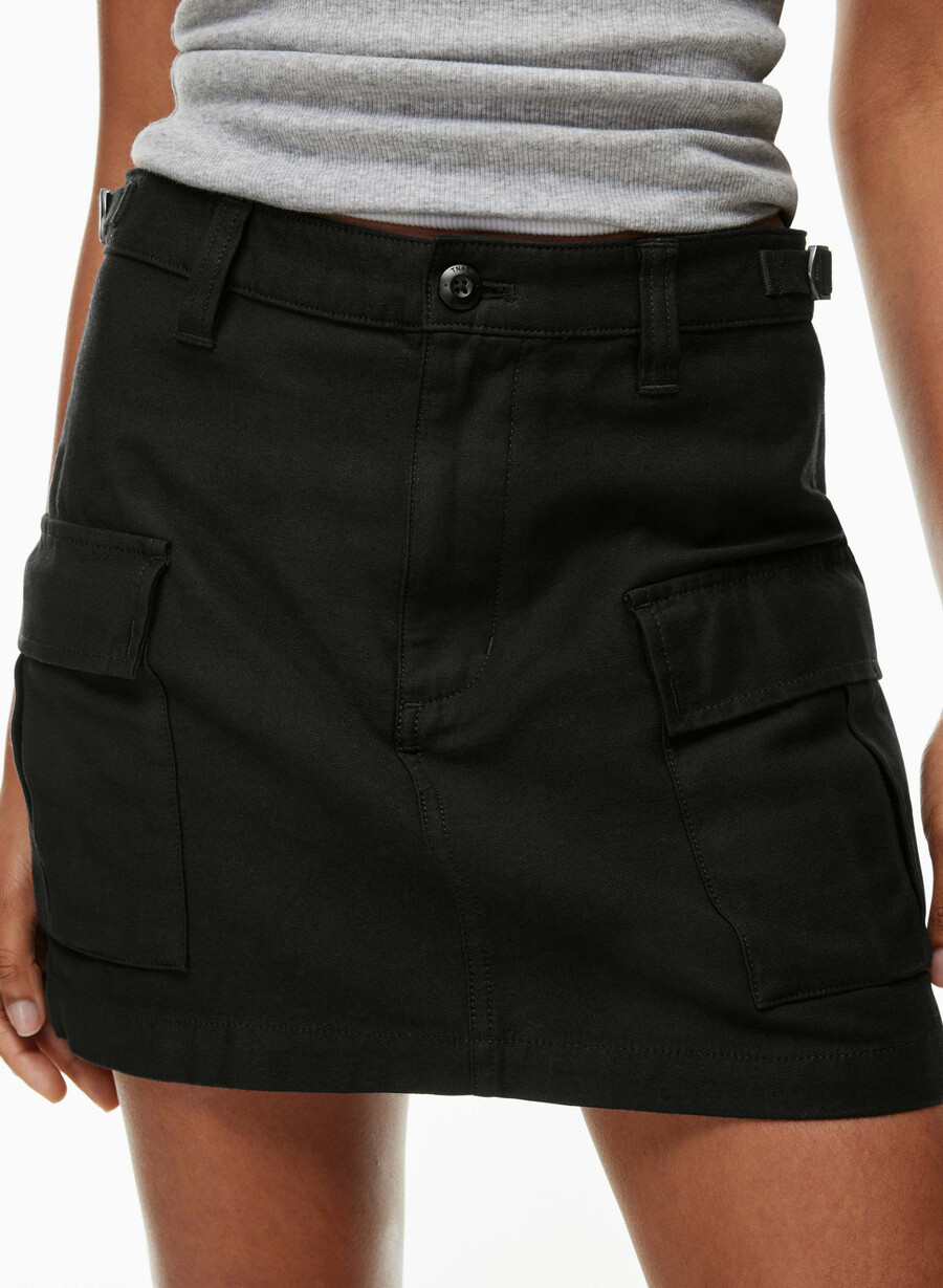 supply cargo micro skirt gd black
