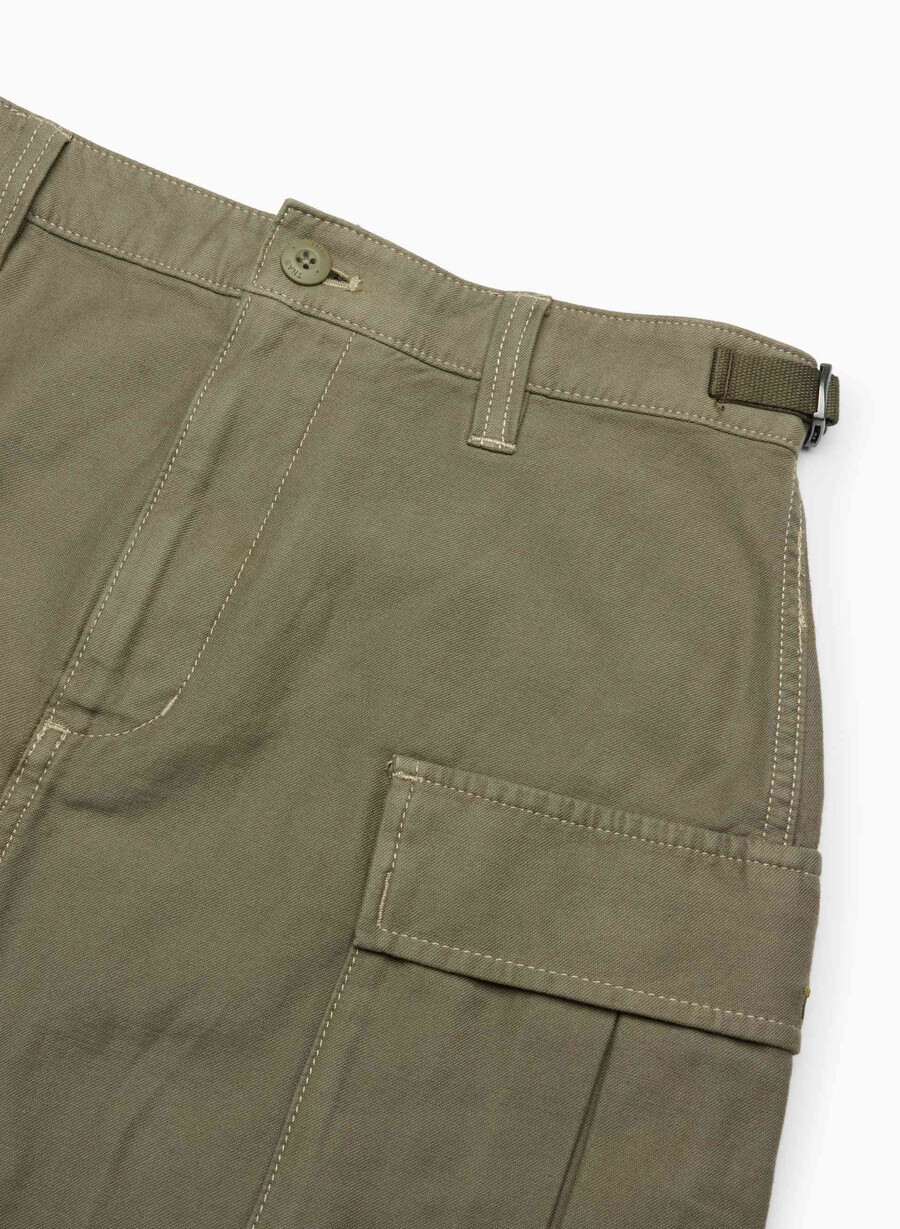 supply cargo micro skirt gd army green