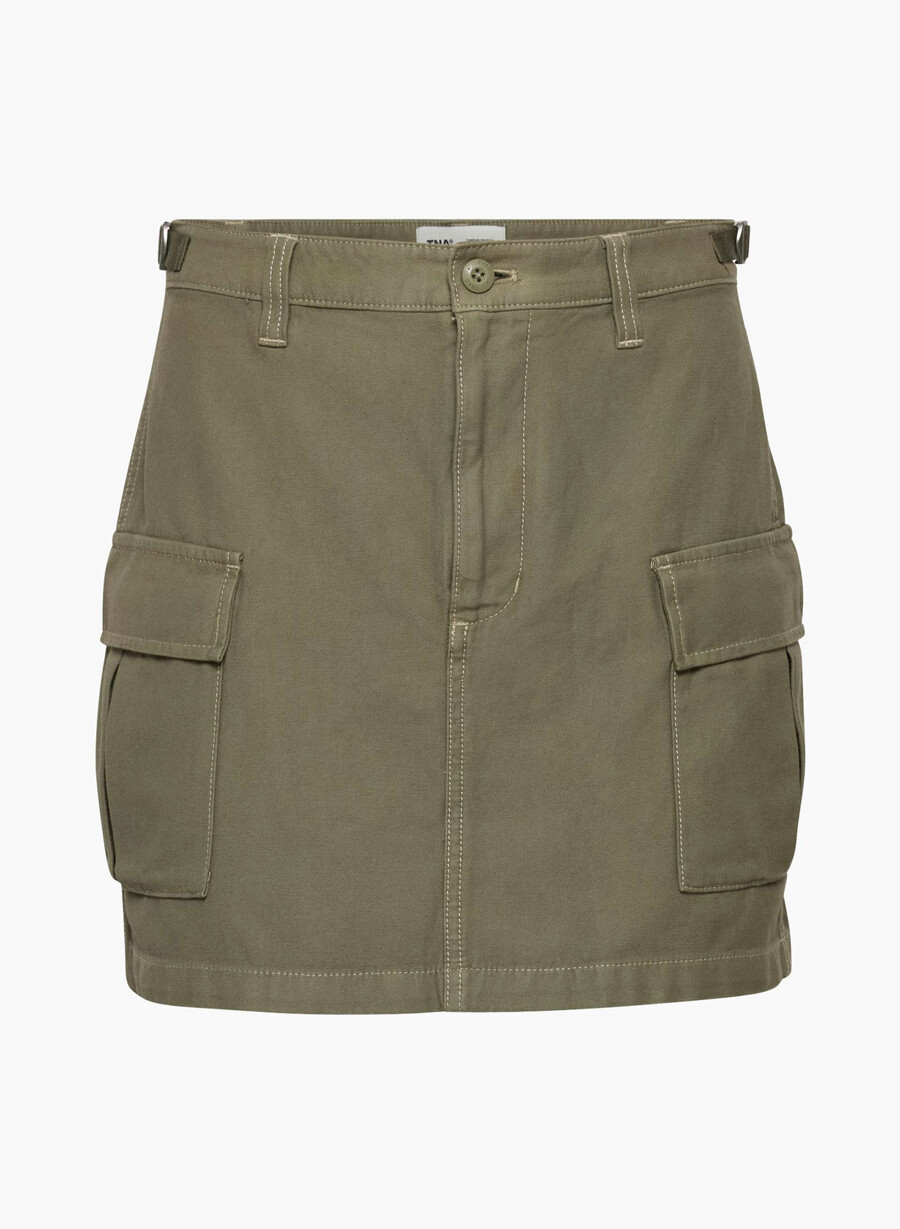 supply cargo micro skirt gd army green