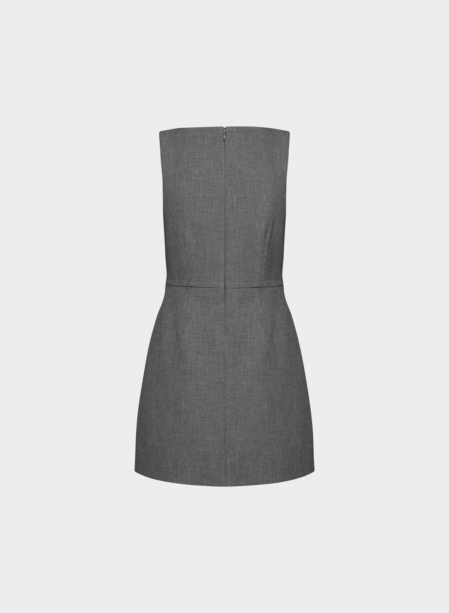 bond-kleid – reessential heather charcoal