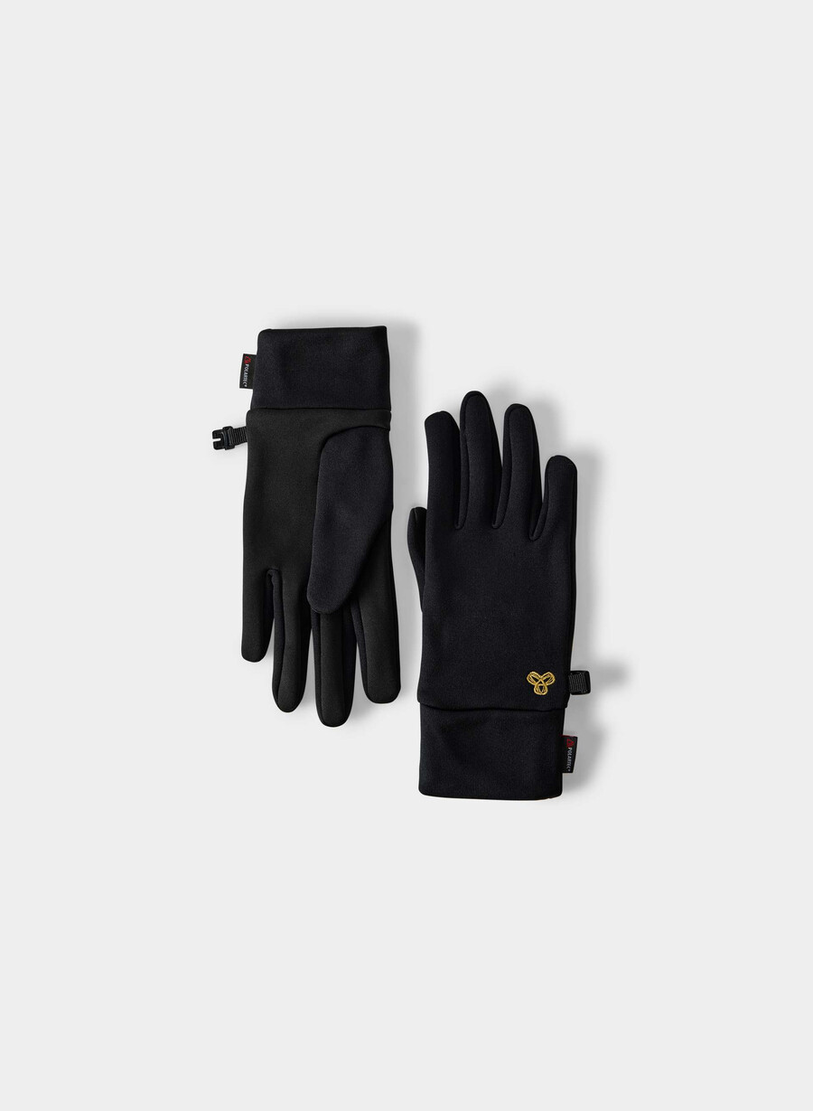 polartec power stretch handschuhe schwarz