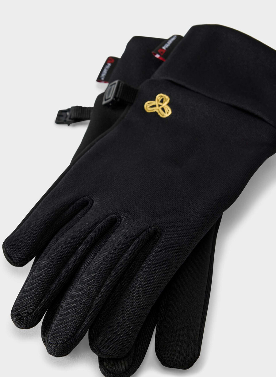 polartec power stretch handschuhe schwarz