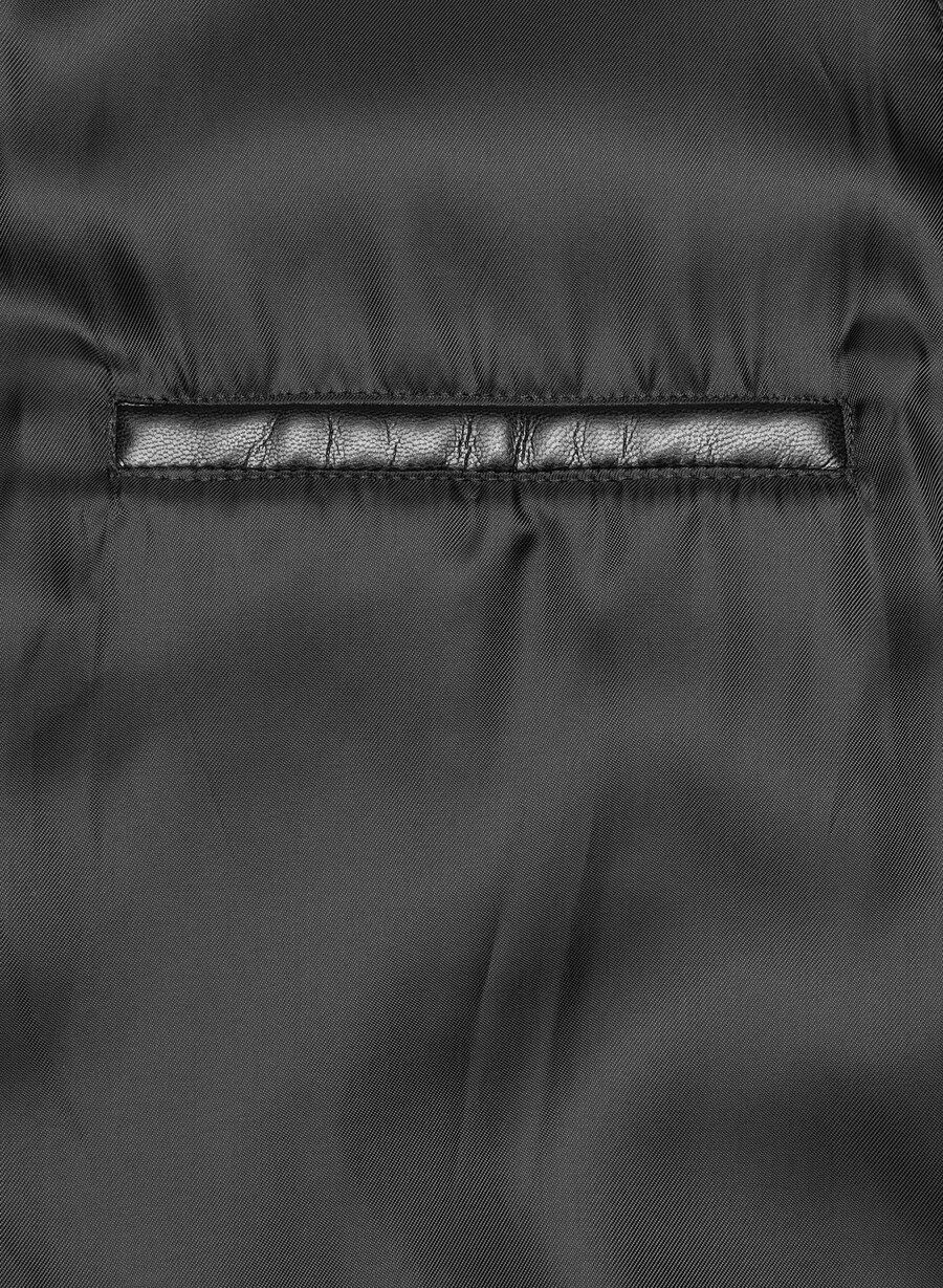falcon jacke – kunstleder schwarz