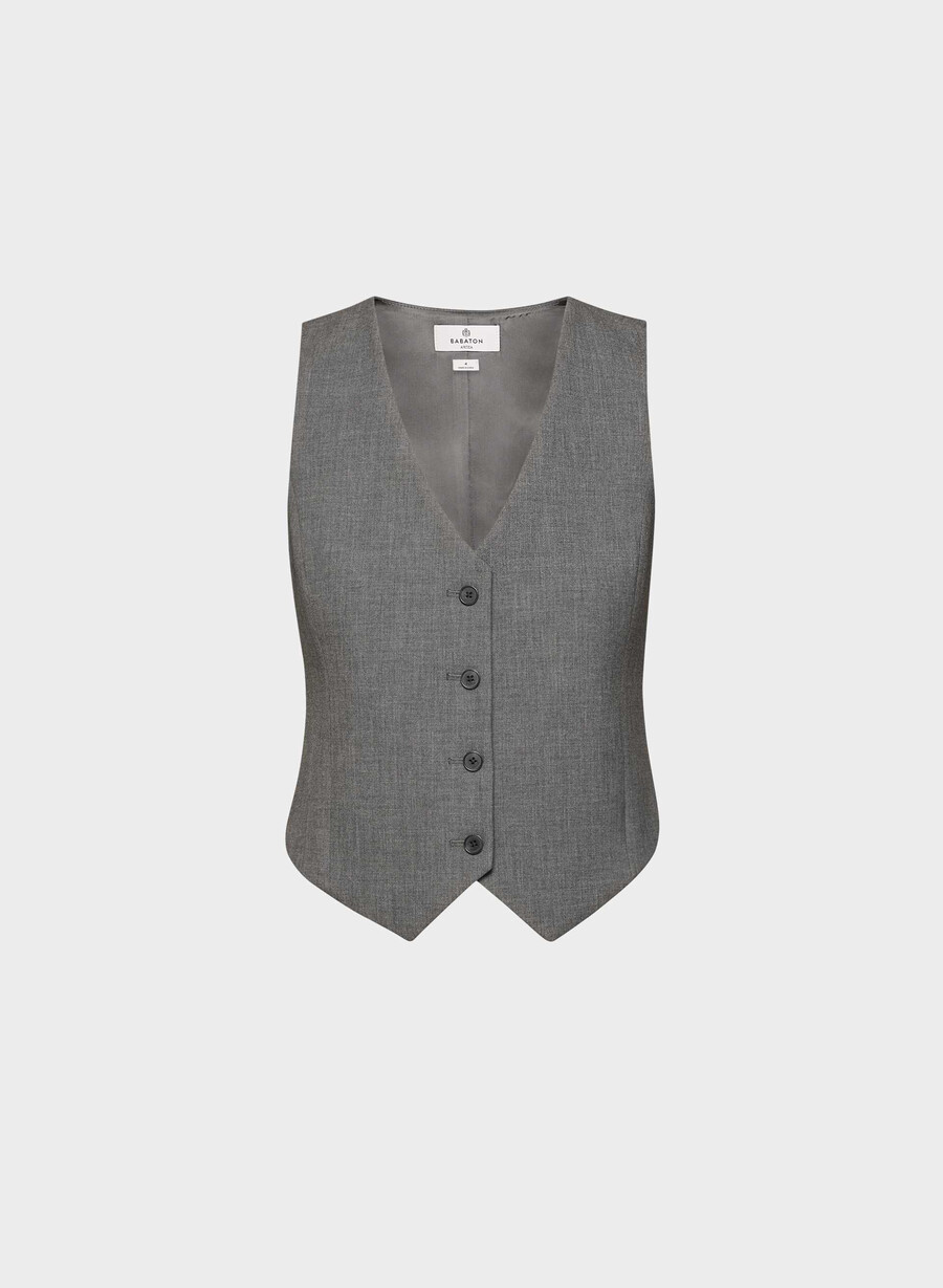 deniro weste - reessential heather charcoal