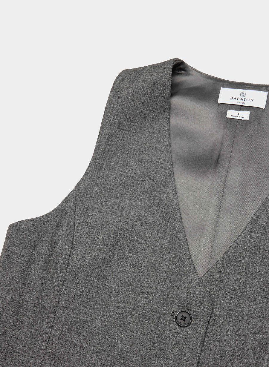 deniro weste - reessential heather charcoal