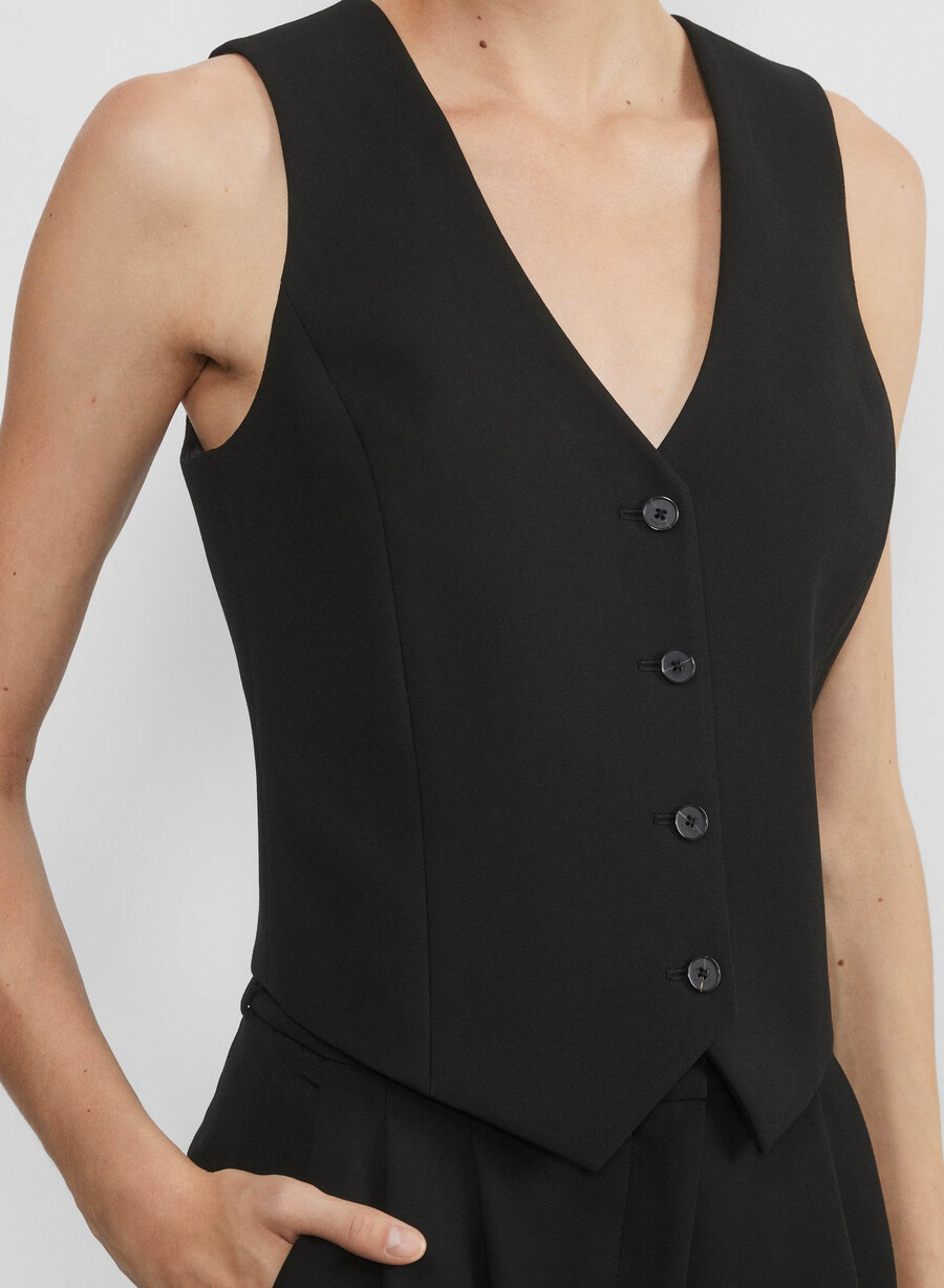 deniro weste - reessential heather charcoal