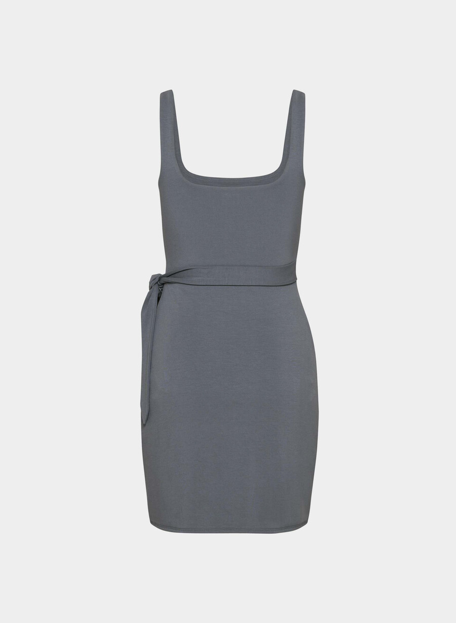 saturn minikleid vintage marineblau