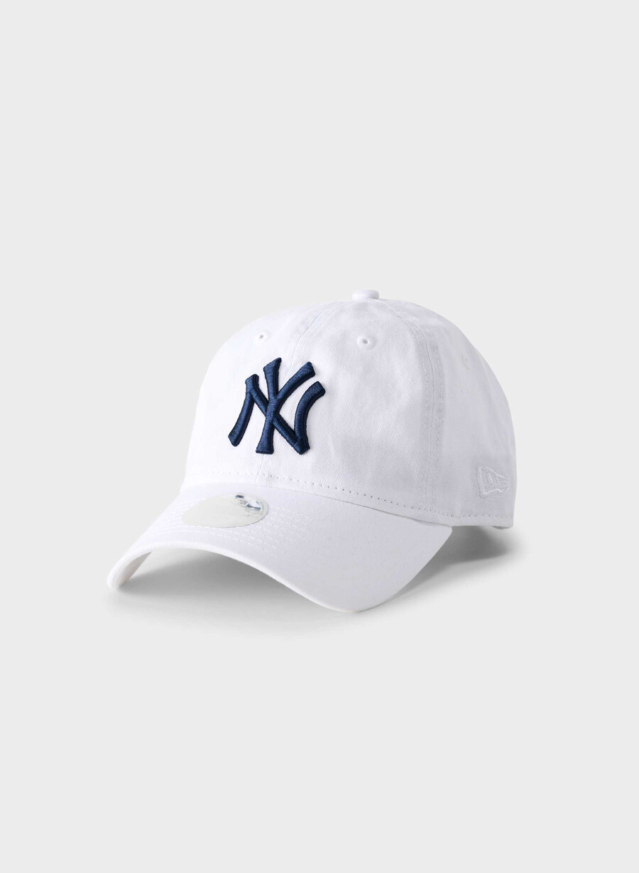 new era new york yankees 9twenty kappe gewaschenes weißmarineblau