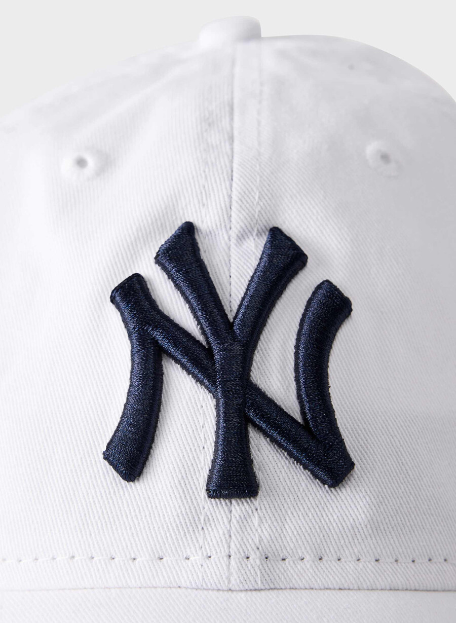 new era new york yankees 9twenty kappe gewaschenes weißmarineblau