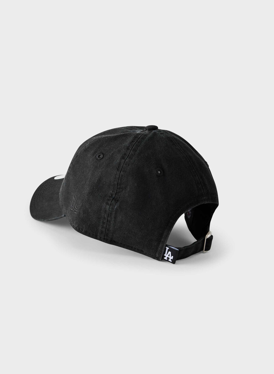 new era los angeles dodgers 9twenty kappe gewaschenes schwarzweiß