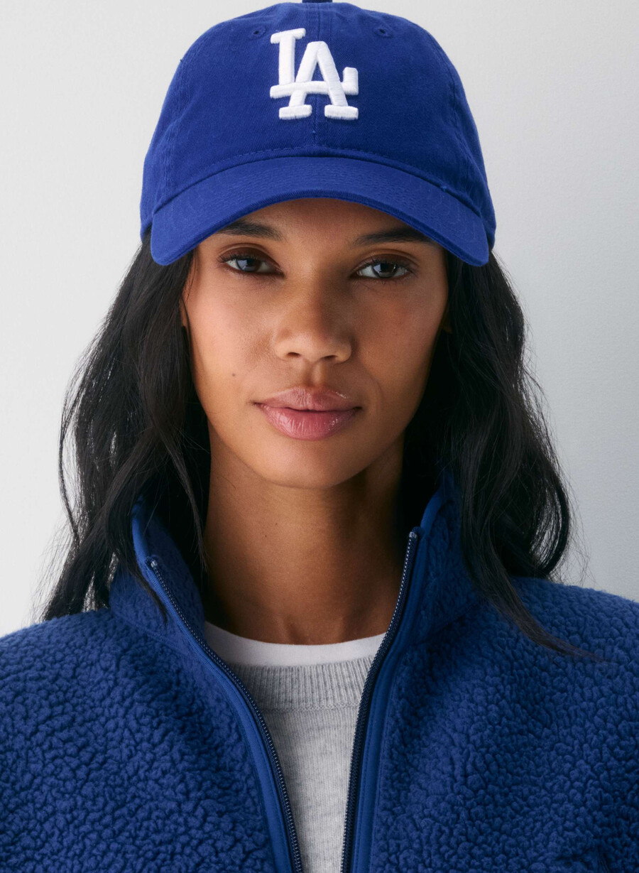 new era los angeles dodgers 9twenty kappe gewaschenes teamblauweiß