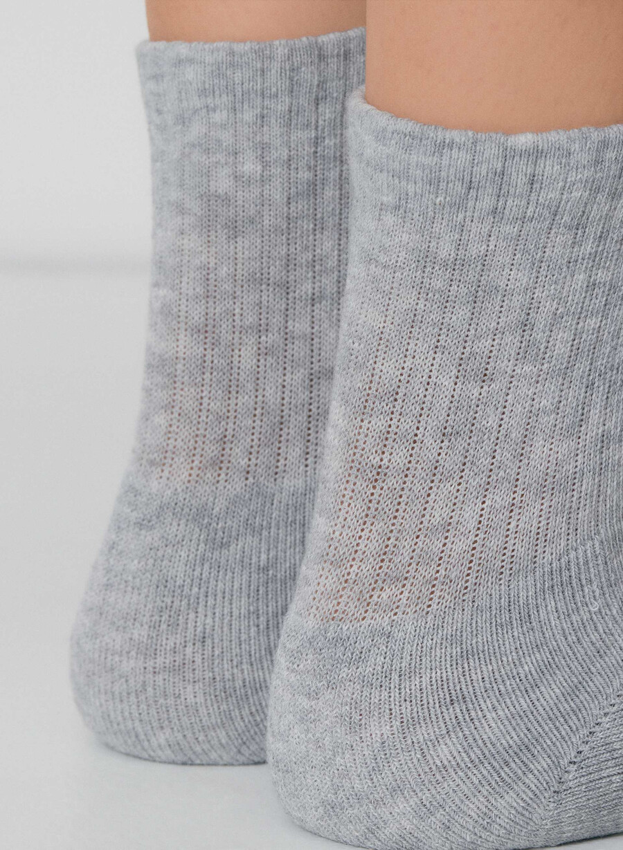 die besten knöchelsocken aller zeiten 5er-packung heather chrome