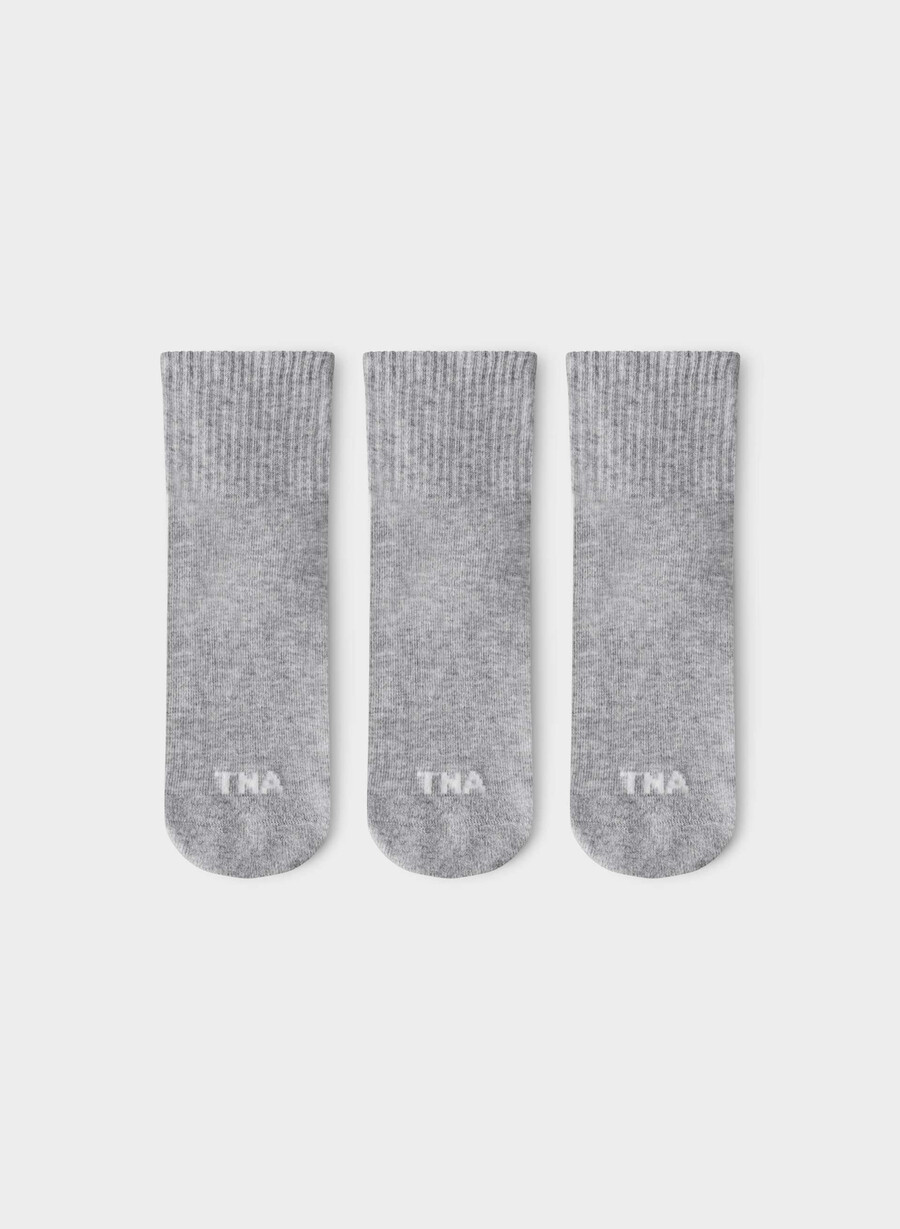die besten knöchelsocken aller zeiten 5er-packung heather chrome