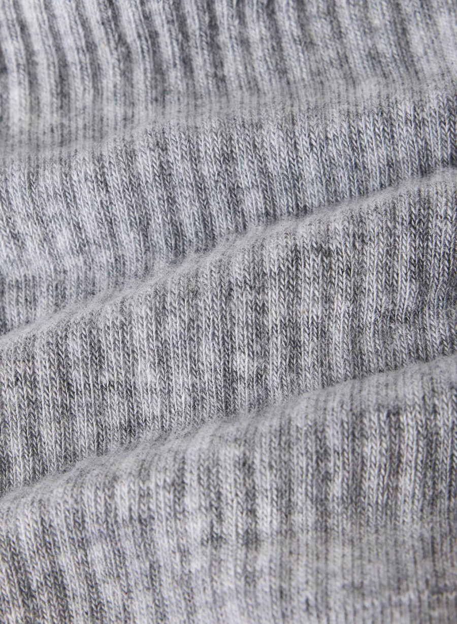 best-ever crew sock 5er-pack heather chrome