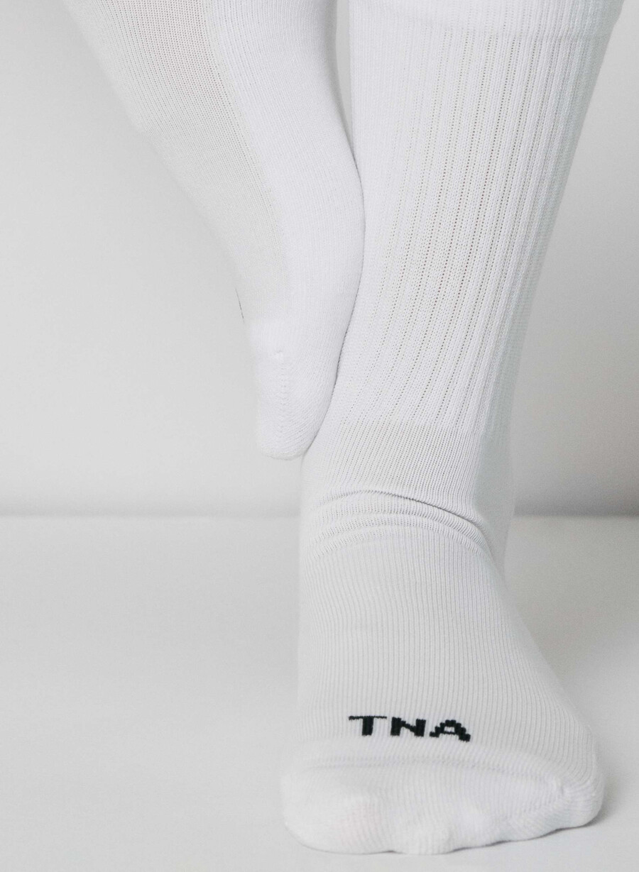 best-ever crew sock 5er-pack heather chrome