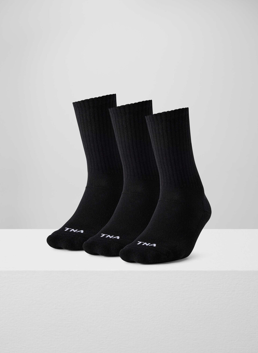 best-ever crew socken 3er-pack schwarz