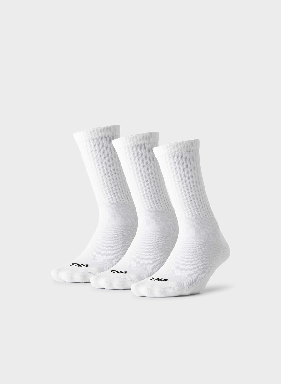 best-ever crew socken 3er-pack weiss