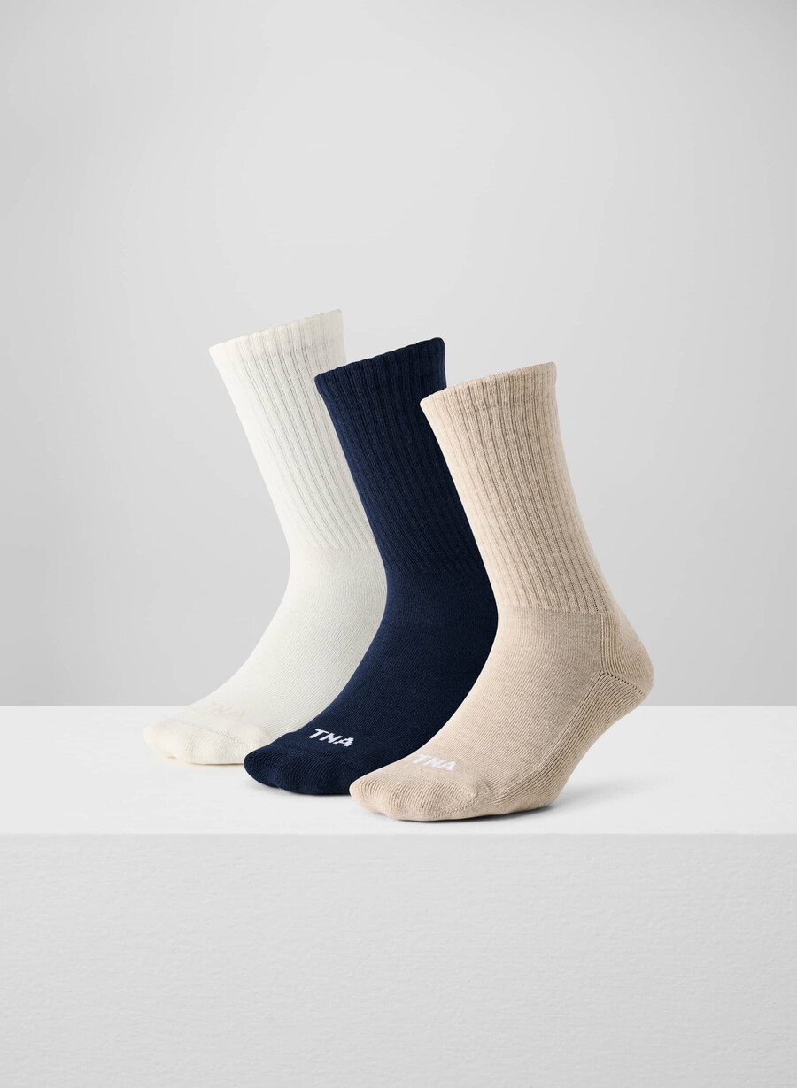 best-ever crew sock 3er-pack htr ecradl lt brch