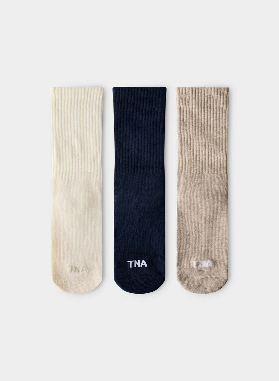 best-ever crew sock 3er-pack htr ecradl lt brch