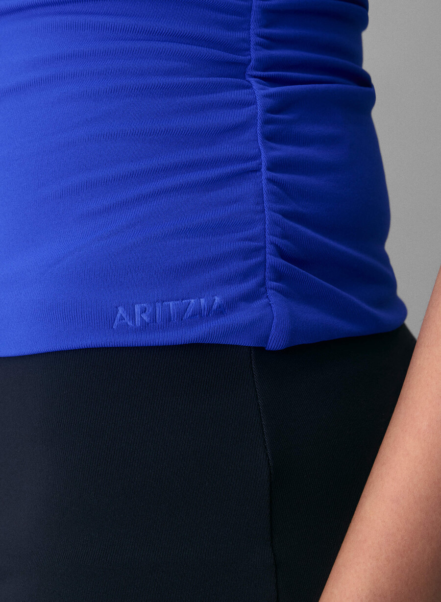 original contour flourish top ablaze blue