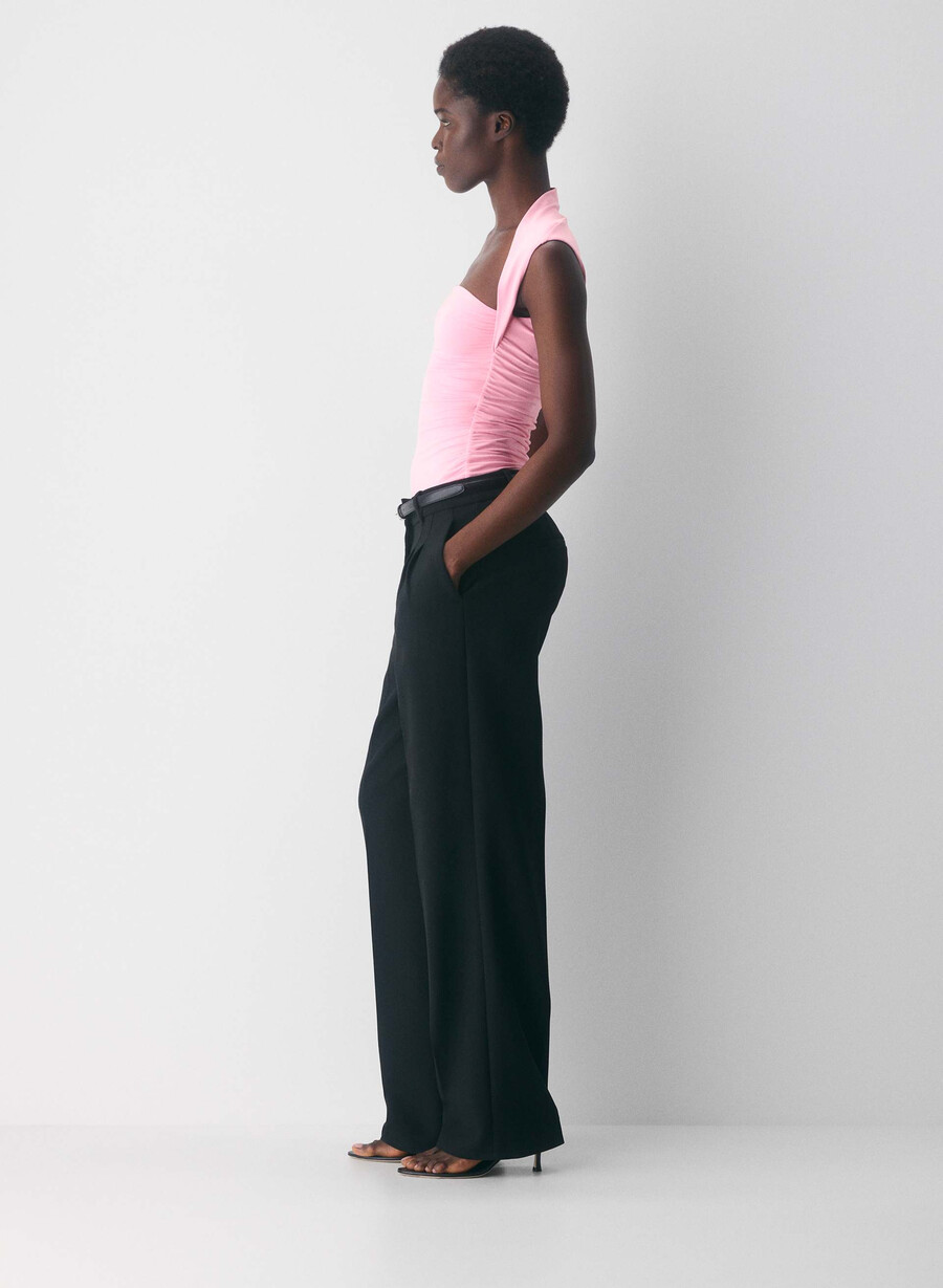 original contour flourish top jellybean pink