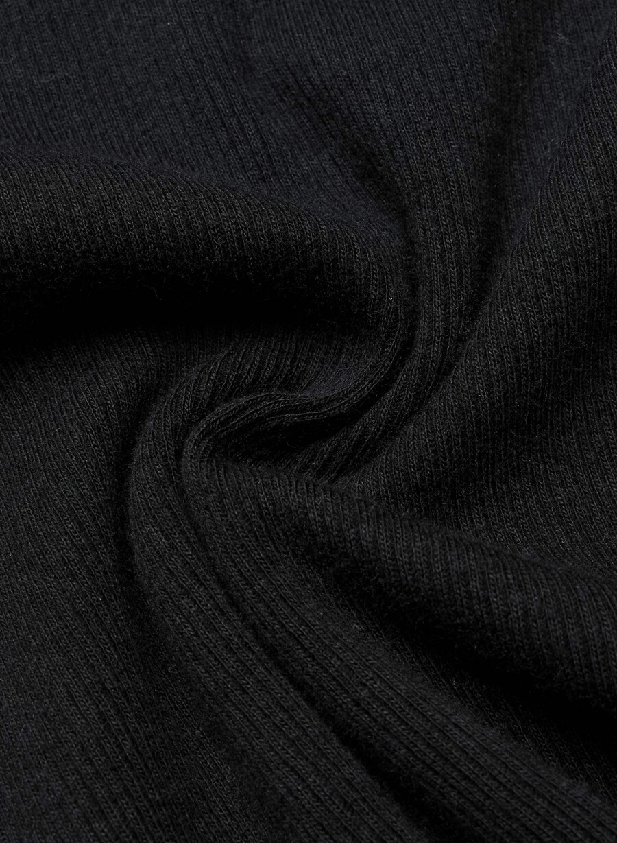 homestretch rib crew tanktop schwarz