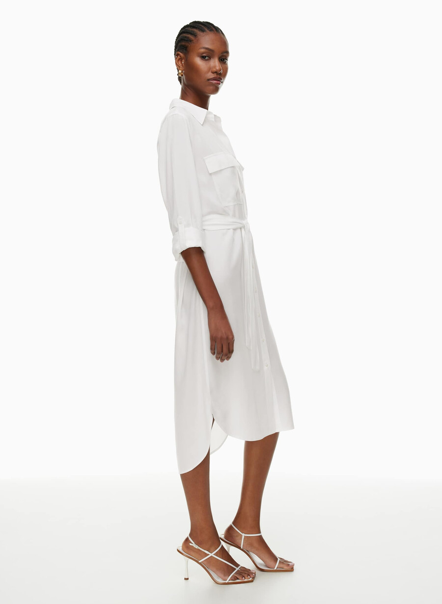 utility-kleid weiss