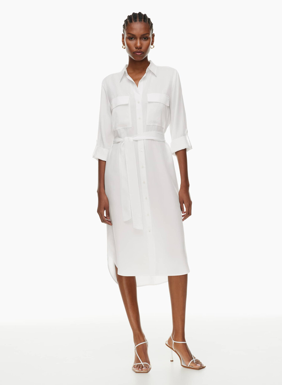 utility-kleid weiss