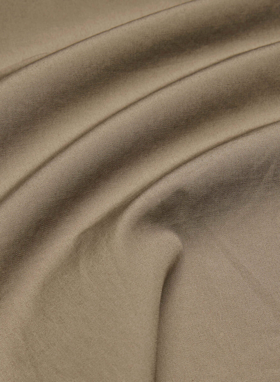revive poplinkleid folio braunschwarz