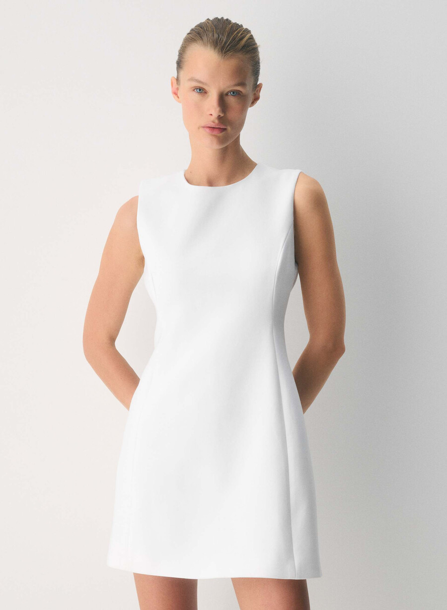 opportunity dress - reessential white