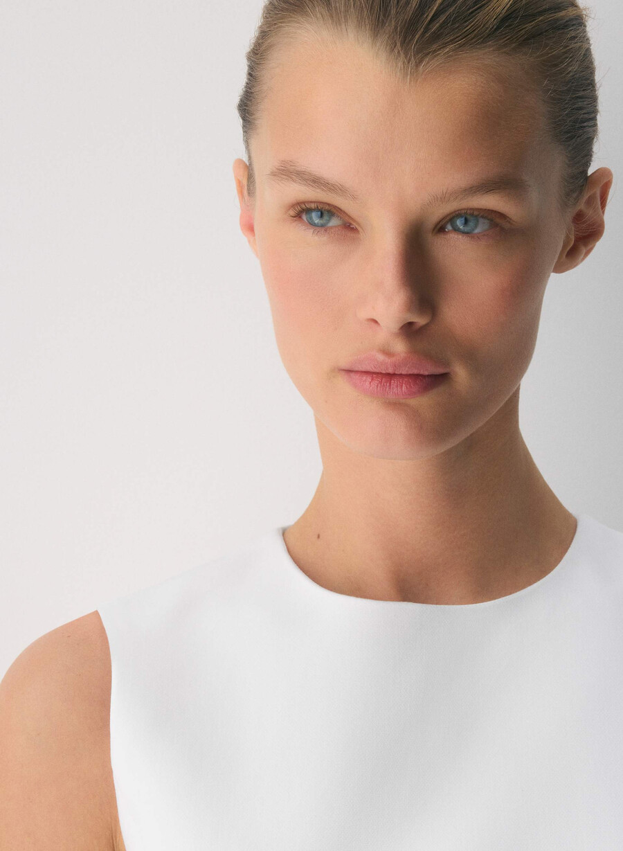 opportunity dress - reessential white