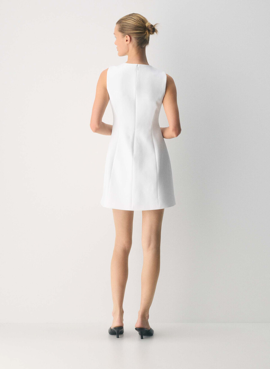opportunity dress - reessential white