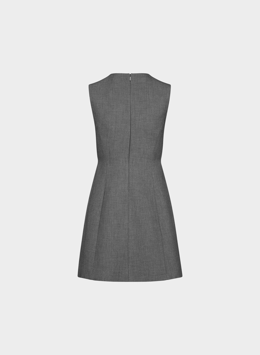 opportunity dress - reessential heather charcoal