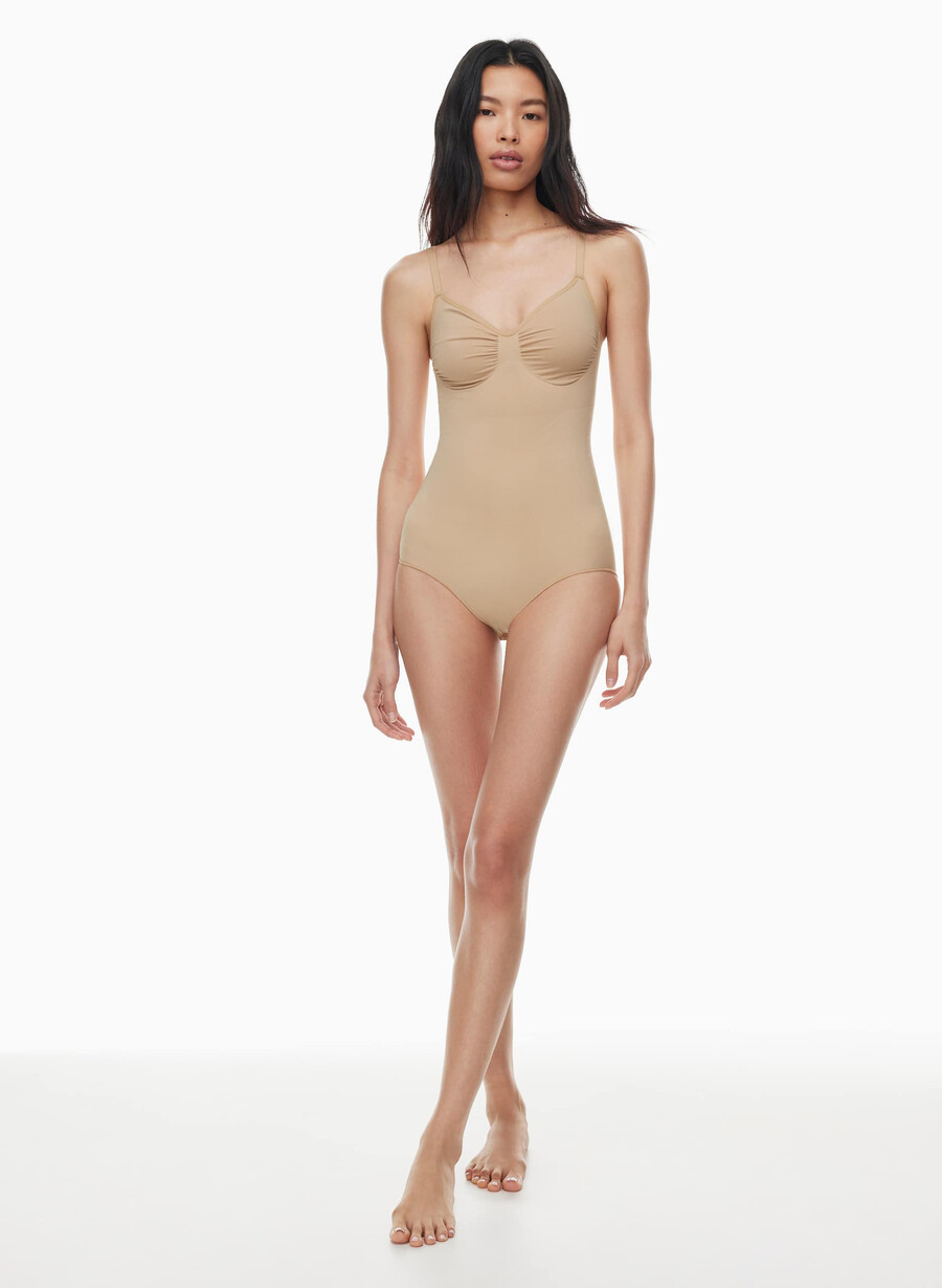 shapeenhance nahtloser ganzkörper-body mit po-formung farbe soft tan