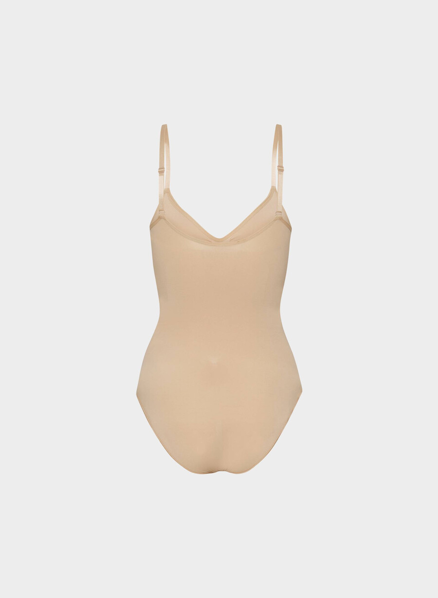 shapeenhance nahtloser ganzkörper-body mit po-formung farbe soft tan