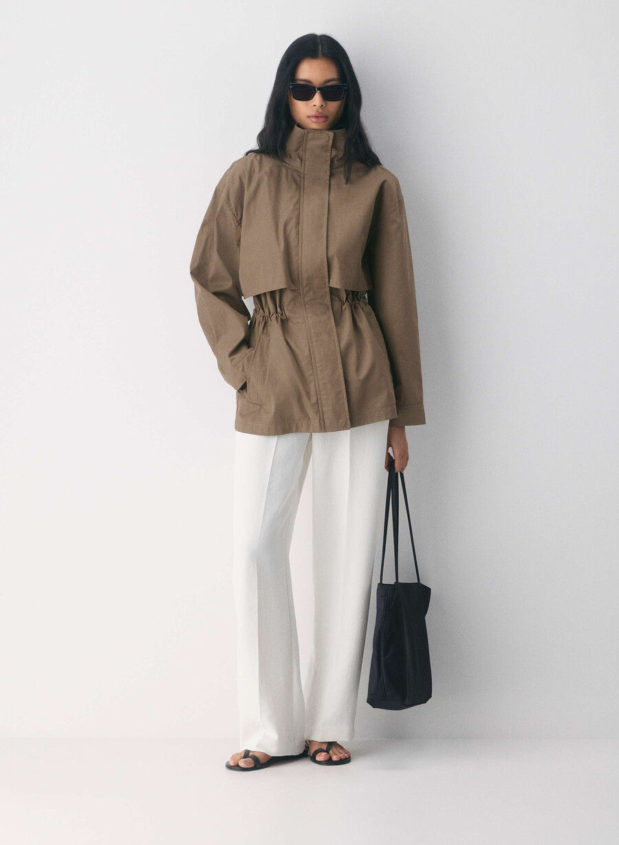 die limitless pant - crepette light birch